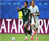 منتخب السعودية يتقدم على أوروجواي في الشوط الأول بكأس العالم